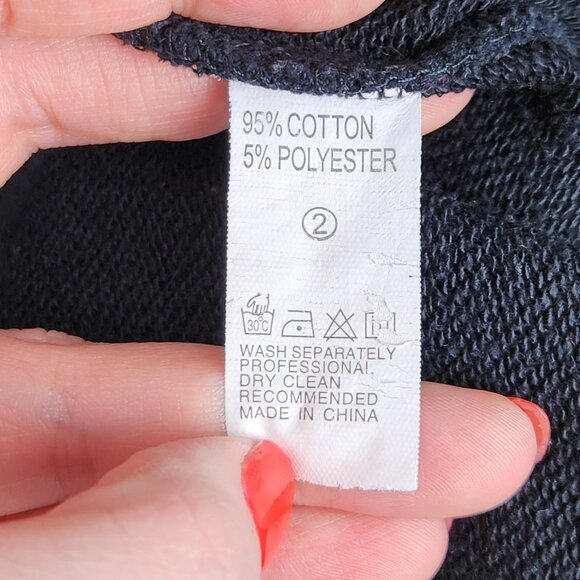 Palm Angels Shorts Mens XXL Black Teddy Bear Motif Sweat Lounge Cotton Blend - Picture 10 of 10